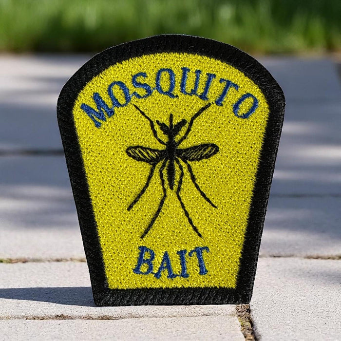 Mosquito Bait Embroidered Patch – 2.86"