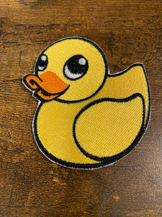 Rubber Duckie Embroidered Patch – 2.76" x 2.95"