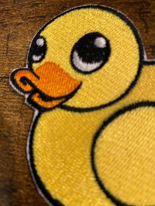 Rubber Duckie Embroidered Patch – 2.76" x 2.95"