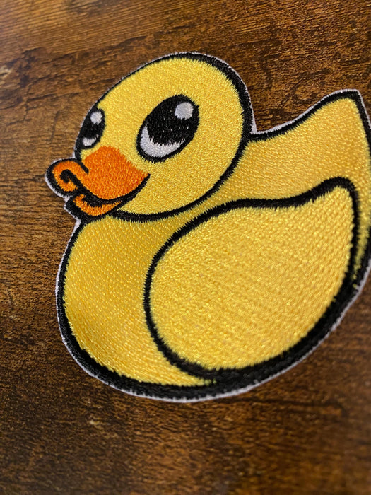 Rubber Duckie Embroidered Patch – 2.76" x 2.95"