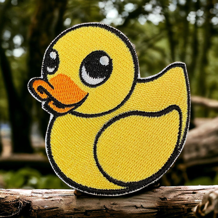 Rubber Duckie Embroidered Patch – 2.76" x 2.95"