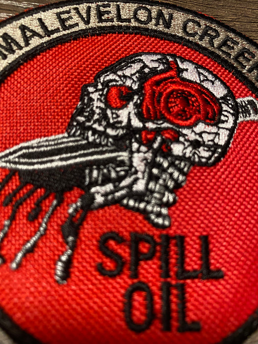 Malevelon Creek “Spill Oil Expeditionary Force” Patch – Helldivers Inspired