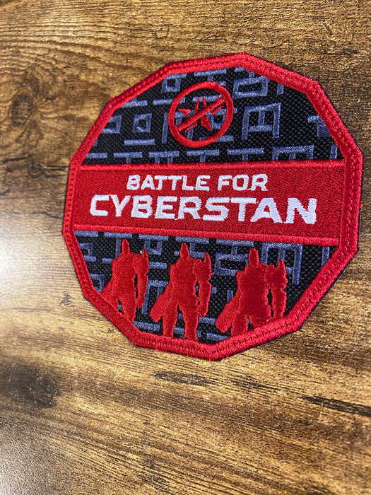 Battle for Cyberstan Embroidered Patch | Helldivers 2 | 4 Inch