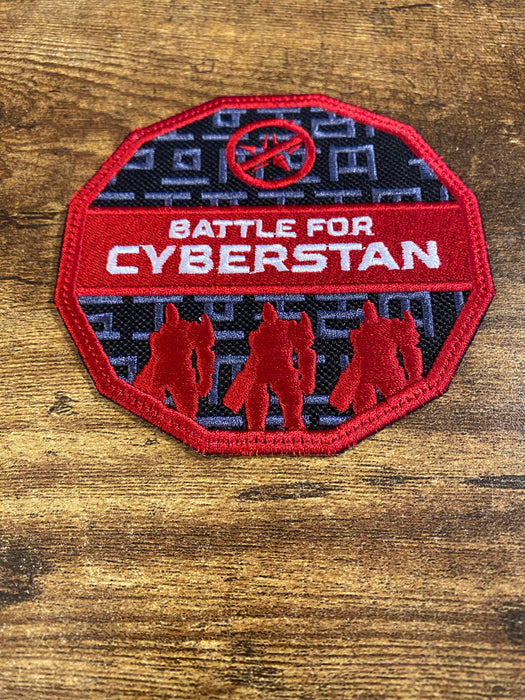 Battle for Cyberstan Embroidered Patch | Helldivers 2 | 4 Inch