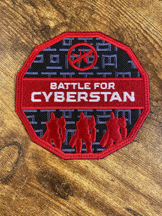 Battle for Cyberstan Embroidered Patch | Helldivers 2 | 4 Inch