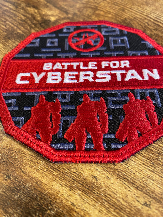 Battle for Cyberstan Embroidered Patch | Helldivers 2 | 4 Inch