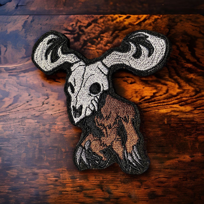 Wendigo Embroidered Patch – 3.52" x 3.58"