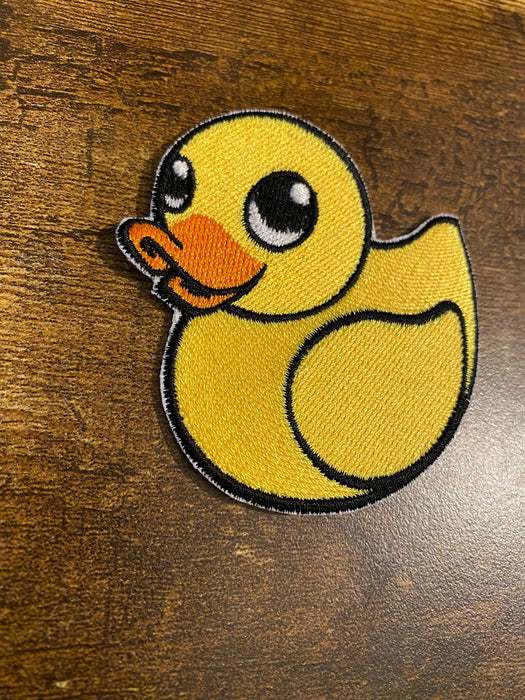 Rubber Duckie Embroidered Patch – 2.76" x 2.95"