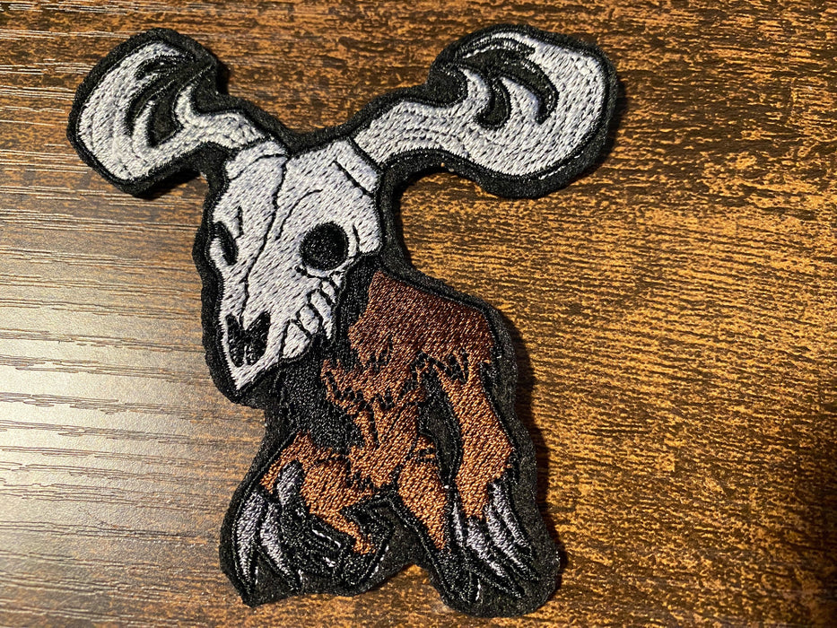 Wendigo Embroidered Patch – 3.52" x 3.58"