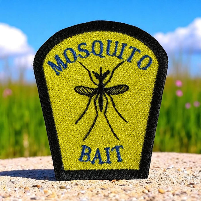 Mosquito Bait Embroidered Patch – 2.86"