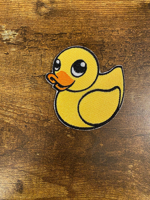 Rubber Duckie Embroidered Patch – 2.76" x 2.95"